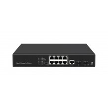 EL-AFGM-82NS Gigabit Managed POE Network Switch