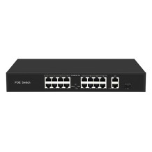 19 Port Gigabit Uplink 100M PoE Switch