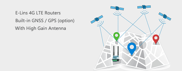 GNSS / GPS is supported