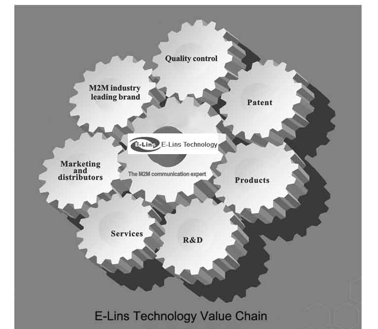 e-lins value chain