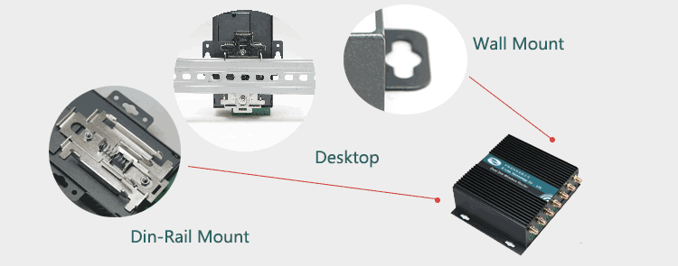 H750 4G Router Three Types of Installation